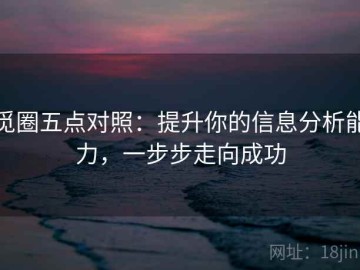 觅圈五点对照：提升你的信息分析能力，一步步走向成功