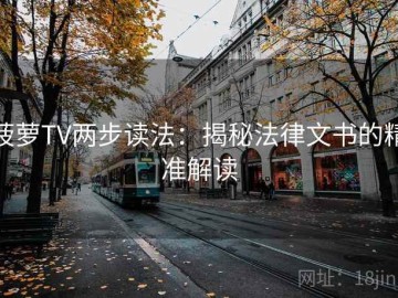菠萝TV两步读法：揭秘法律文书的精准解读