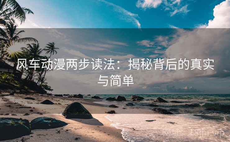 风车动漫两步读法：揭秘背后的真实与简单
